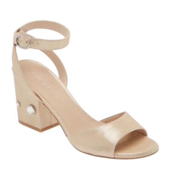 Stuart Weitzman Alshn Block Heel Sandal Size 7.5
